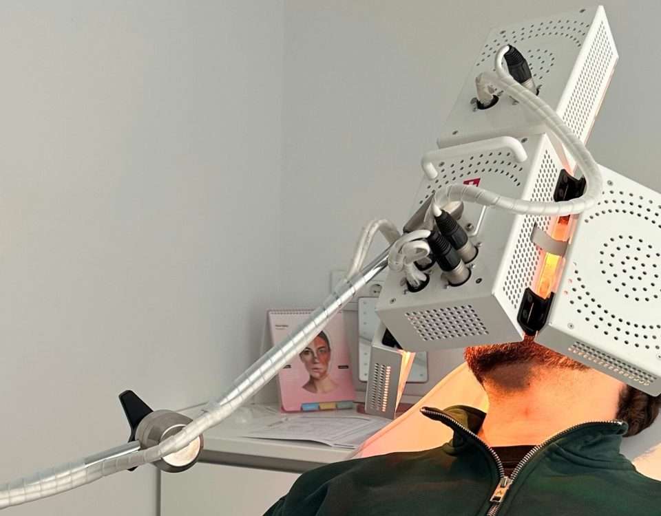 fotobiomodulación, clínica maxilofacial Madrid, estética, no inflamación, sin dolor, luces led, innovación en tecnología ATP 38