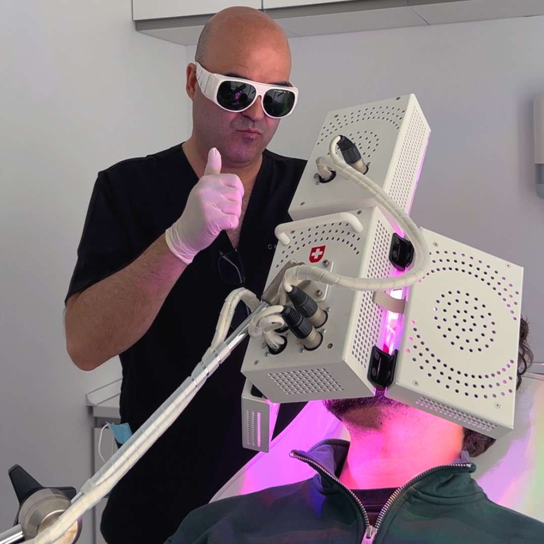 fotobiomodulación led Madrid, innovación tecnología, herramienta ATP 38, Jorge Calvo de Mora, Clínica pionera, Biotech Dental