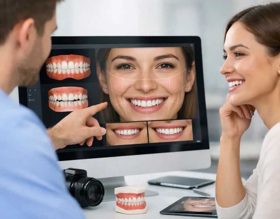 Cómo funciona el diseño de sonrisa digital