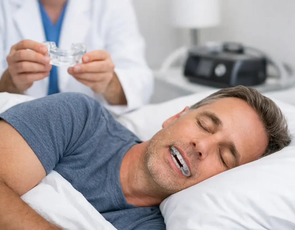 Tratamiento apnea del sueño mandibular