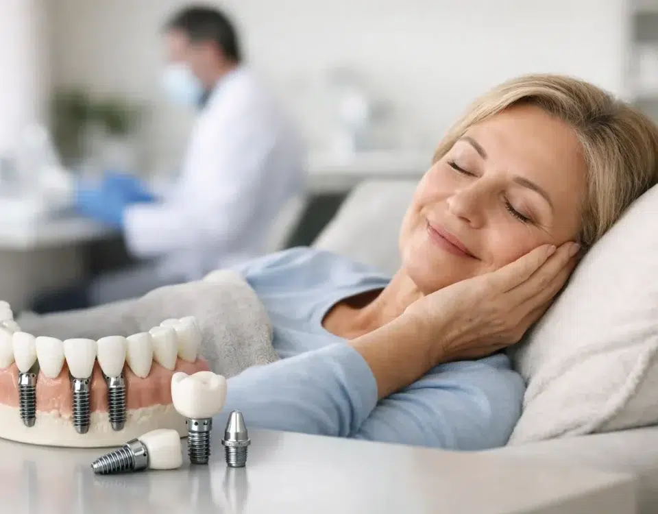 Recuperación tras implantes de carga inmediata