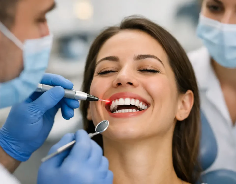 Tratamiento sonrisa gingival Madrid con precisión