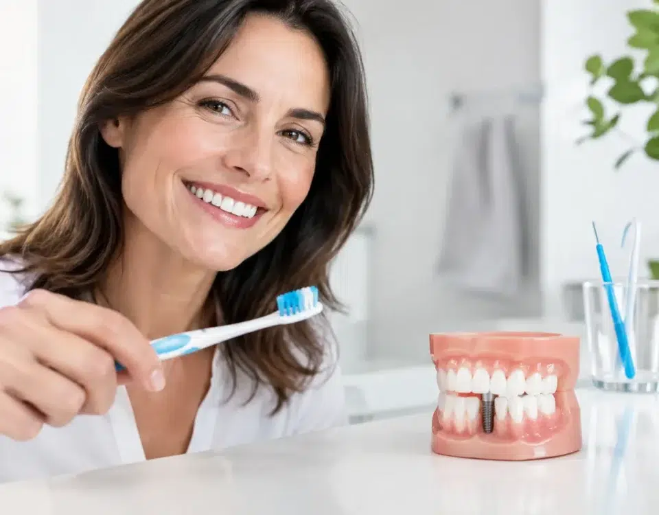 Cómo cuidar implantes dentales y evitar problemas